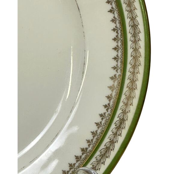 Imperial Crown China Austria Rare Antique IMQ13 Salad Plates 8.25" Set of 5 - Picture 2 of 7